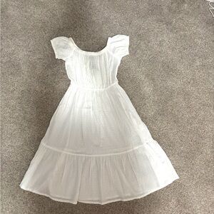 NWT White Cotton Beach Dress J Crew